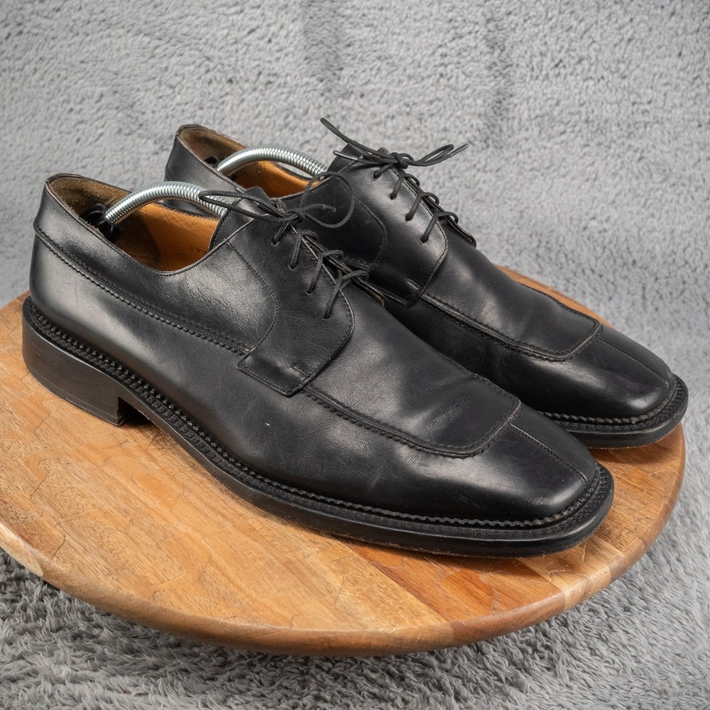 Bachrach Black Banderas 93860-01‎ Lace Up Dress Shoes Men Size 13 M